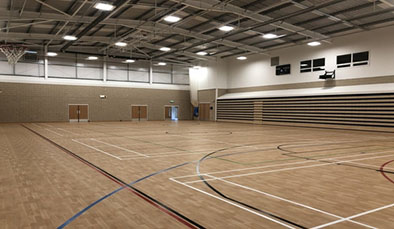 Kingshott Sports hall facilities